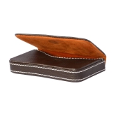 Loopa Leather Brown Casual Traveller Wallet - Brown