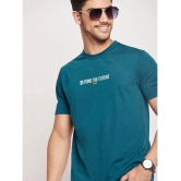 UBX - Teal Cotton Blend Regular Fit Mens T-Shirt ( Pack of 3 ) - None