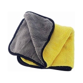 HOMETALES 600 GSM Microfiber Car & Bike Cleaning Cloth For Automobile Car accessories - Assorted ( Pack of 1 ) 40x40 cms