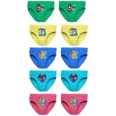 HAP - Multi Cotton Girls Panties ( Pack of 10 ) - None