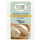 Future Foods Premium Qunioa Flour | Gluten Free | Sweet & Nutty Flavour | High Protein & Fiber | Plant Based Protein | Nutrient Rich Superfood | Can be Used in Salads & Soups | 450g