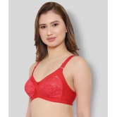 KYODO - Red Cotton Blend Non - Padded Womens Everyday Bra ( Pack of 1 ) - 32B