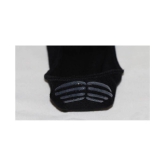 Loafer Socks with Anti-Slip Silicon Black color for men & women Pack of 3 - None