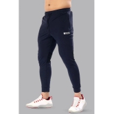 Fuaark - Navy Nylon Mens Sports Joggers ( Pack of 1 ) - None