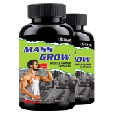 DHA Ayurveda Mass Grow Herbal Muscle Grow Supplement Capsule 60 no.s Pack Of 2