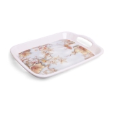 HomePro - Fancy Design Tray Multicolor Serving Tray ( Set of 2 )