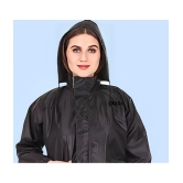 PPTHEFASHIONHUB Long Raincoat - Black - None