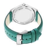 Newman Green Leather Analog Mens Watch