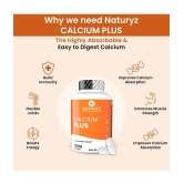 NATURYZ Calcium Plus with Calcium Citrate, Vitamin D, zinc, Magnesium for Bone Health - 100 Tablets