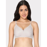 IN CARE LINGERIE - White Cotton Non Padded Women's T-Shirt Bra ( Pack of 1 ) - None