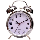 Mitra Analog 8819-silver Alarm Clock - Pack of 1