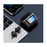 COREGENIX V8 TouchScreenEarbud Bluetooth True Wireless (TWS) In Ear 32 Hours Playback Active Noise cancellation IPX4(Splash & Sweat Proof) Black