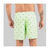 Supersquad Pack of 1 Cotton Mens Boxer- ( Light Green ) - None