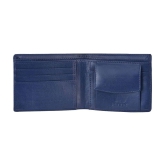 HAMT Leather Blue Casual Regular Wallet - Blue