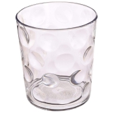 Frabjous Clear Glass Rome Water Glass Juice Glass Glasses Set - 240ml - Set of 4