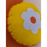 Round Flower Patch Cushion