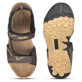 Aqualite - Brown Mens Floater Sandals - None