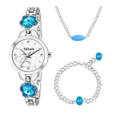 Mikado Stainless Steel Round Womens Watch