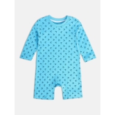 miniklub Multicolor Cotton Rompers For Baby Boy ( Pack of 2 ) - None