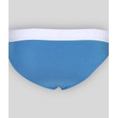 La Intimo Cotton Mens Thongs ( Blue ) - 80