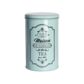 Metal Tea Jar - Green, 900 Ml