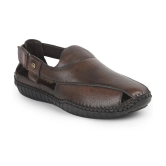 Liberty - Brown Mens Sandals - None