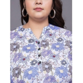 Tissu Cotton Printed Straight Womens Kurti - Multicolor ( Pack of 1 ) - None