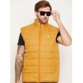 UNIBERRY Polyester Mens Puffer Jacket - Mustard ( Pack of 1 ) - None