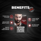 Beardo Beard Color for Men - Natural Black