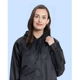 PPTHEFASHIONHUB Long Raincoat - Black - None