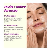 Plix 5% Pineapple Foaming Facewash For Depigmentation & Even Toned Complexion Face Wash(100 ml)