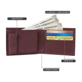 samtroh - PU Brown Men's Regular Wallet ( Pack of 1 ) - Brown