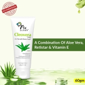 Cleovera Cream for Sensitive Skin | 10% Aloe Vera, 0.2% Vitamin E, 0.4% Vitamin A-60g