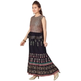 Aarika Navy Blue Cotton Girls Lehenga Choli Set ( Pack of 1 ) - None