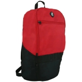 mikebags 13 Ltrs Red Polyester College Bag - Red