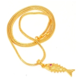 Jewar Mandi - Gold Pendant ( Pack of 1 ) - Gold