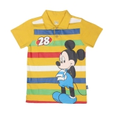 Proteens Boys Yellow Disney Printed Round Neck T-Shirts - None