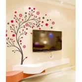 Asmi Collection nature Floral Sticker ( 140 x 140 cms )