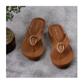 Inblu Tan Womens Slipper - None