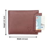 samtroh - PU brown Mens Regular Wallet ( Pack of 1 ) - Brown