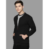 Leotude Fleece Men''s Casual Jacket - Black ( Pack of 1 ) - None