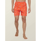 XYXX - Orange Cotton Blend Mens Boxer- ( Pack of 1 ) - None