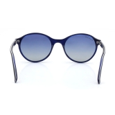 Blue Round Sunglasses for Men and Women