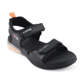 Campus - Black Mens Floater Sandals - None