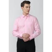 Men Pink Regular Fit Formal Full Sleeves Formal Shirt