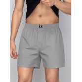 XYXX - Grey Cotton Mens Boxer- ( Pack of 1 ) - None