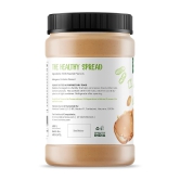 Zucchero 100% Natural Peanut Butter, Unsweetened, Crunchy 1kg - Unsweetend | Vegan | Protein : 30 g