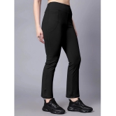 Diaz Black Cotton Blend Womens Outdoor & Adventure Trackpants ( Pack of 1 ) - None