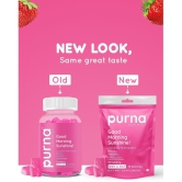 Purna Gummies Multivitamin Strawberry Gummies for Adults & Kids, Immunity Booster