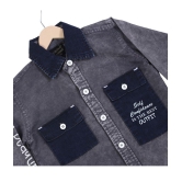 Kids Denim Full sleeves Shirt - None